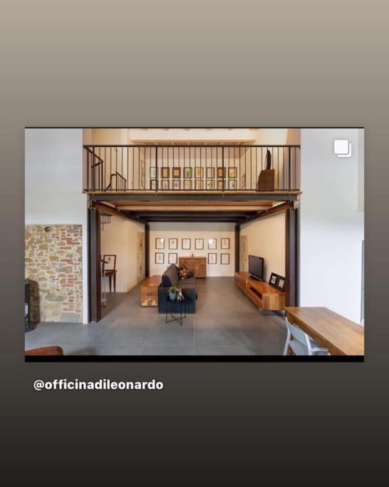Loft Officina Di Leonardo Nel Centro Di Vinci Apartment Екстериор снимка